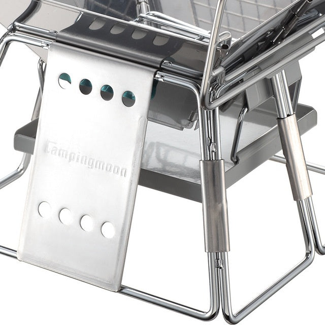 Mini Parrilla Portátil Camperwilf® – Acero Inoxidable