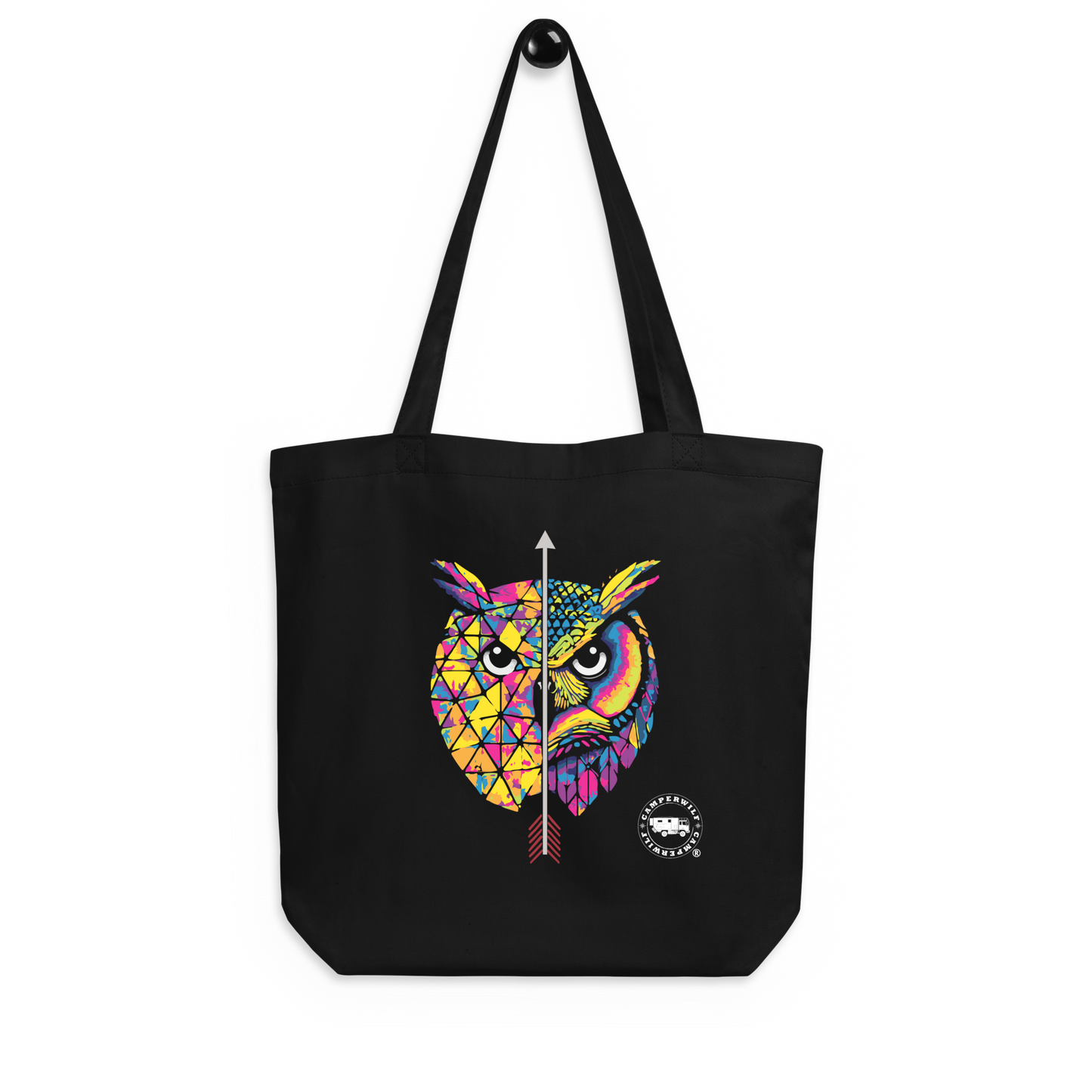 Ecobolsa Búho Camperwilf® – Algodón Orgánico