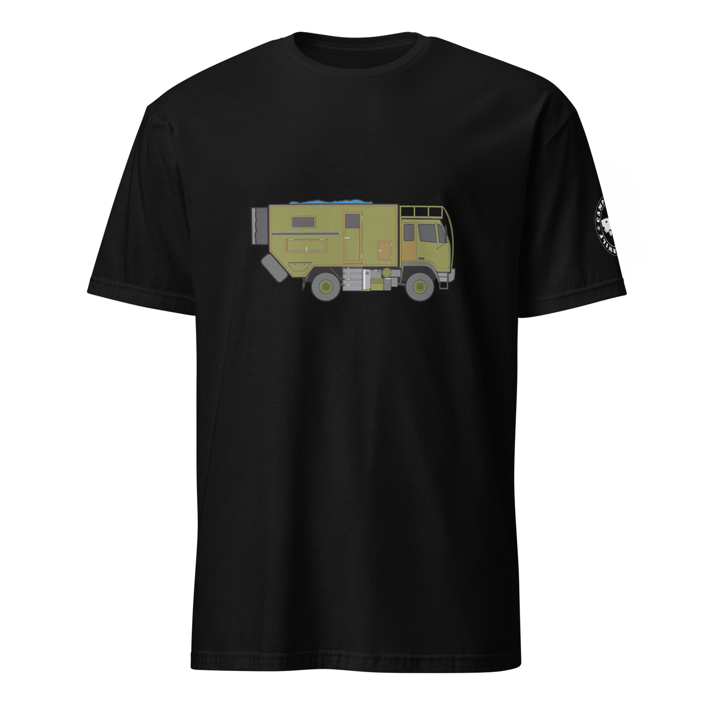 Camiseta Camperwilf® 100% algodón- Negro, Truck
