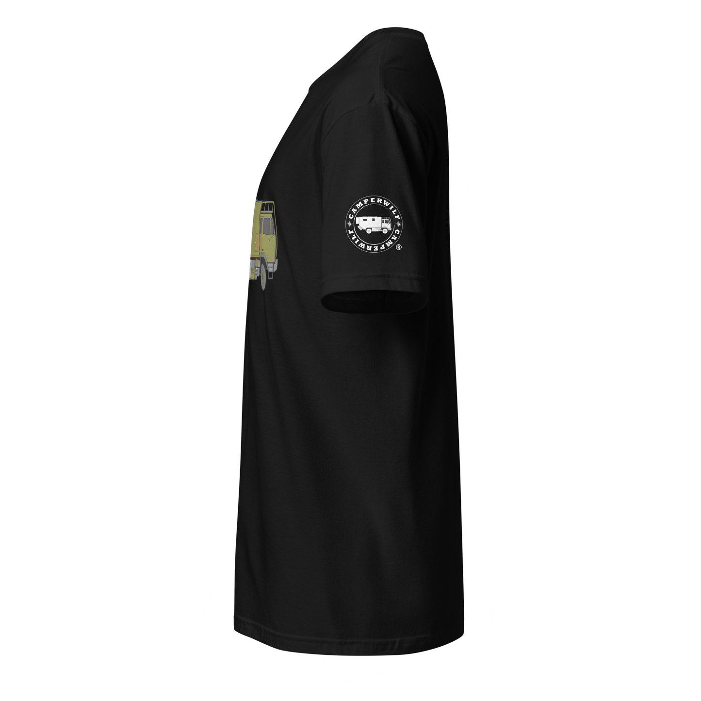 Camiseta Camperwilf® 100% algodón- Negro, Truck
