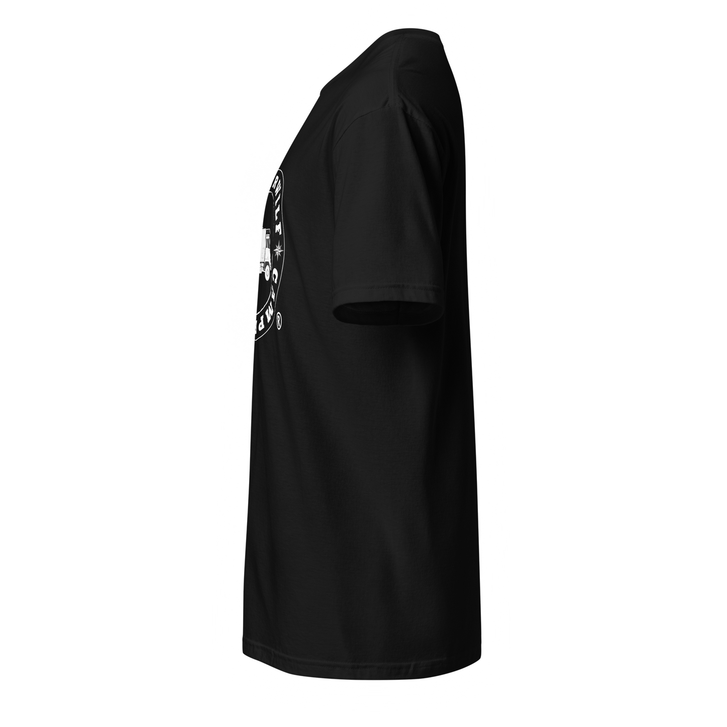 Camiseta Camperwilf® 100% algodón- Negro, Logo