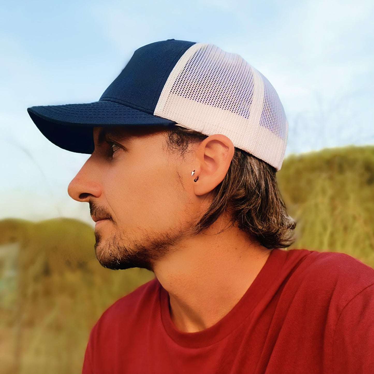 Gorra Camperwilf® – Rejilla Logo Blanco (10 Colores)