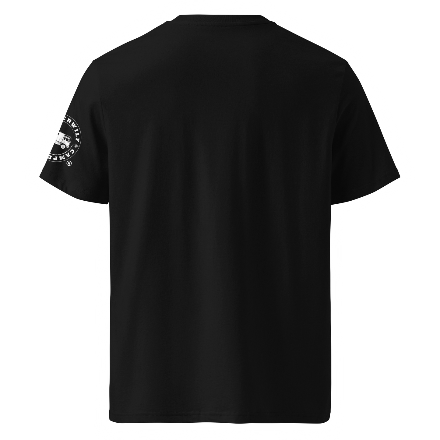 Camiseta Camperwilf® – Búho (Color Negro)