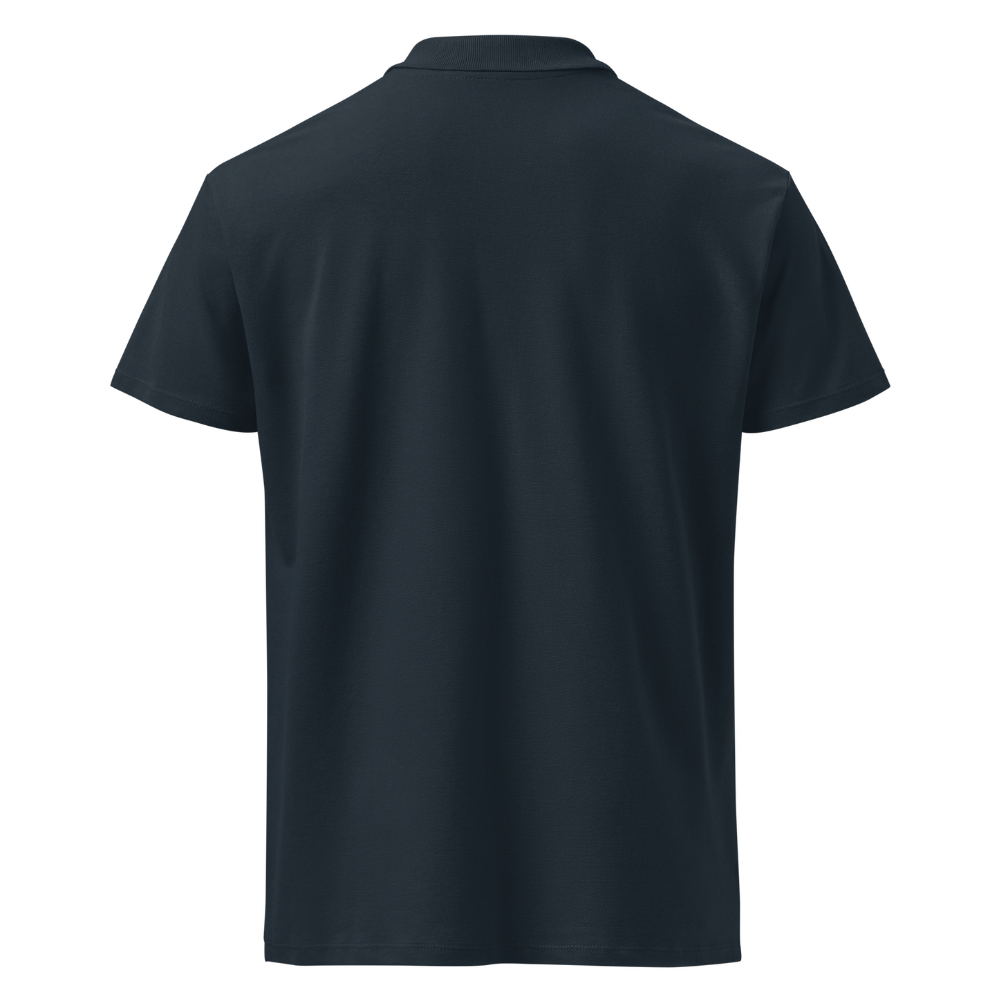 Polo de piqué Camperwilf® – Azul Navy con Logo Blanco