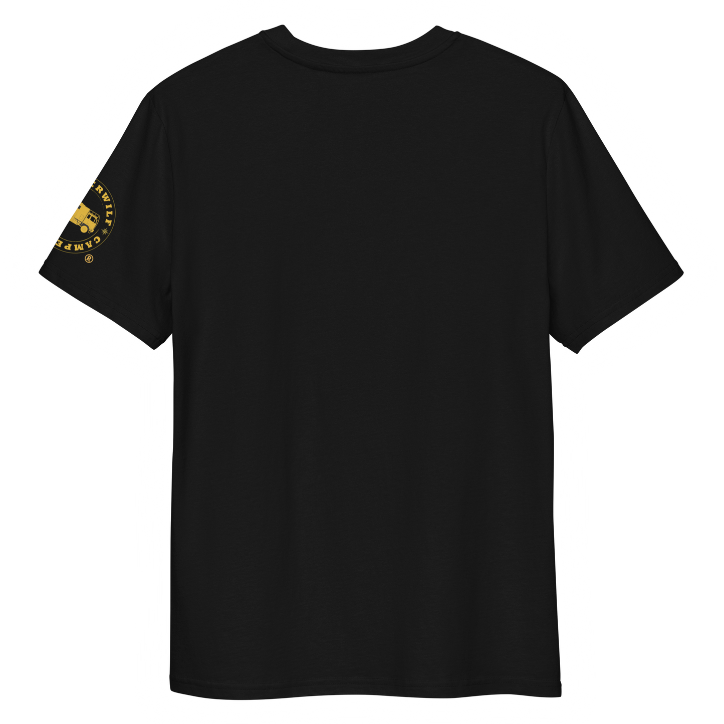 Camiseta Orgánica Abeja Camperwilf® – Negra