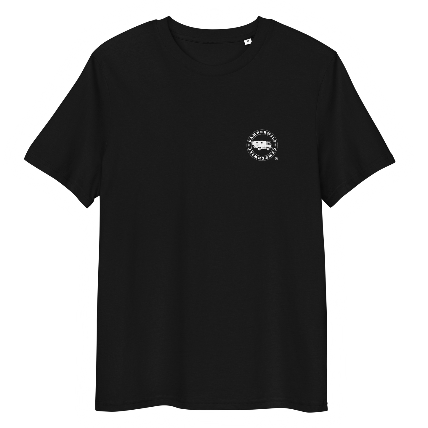 Camiseta Camperwilf® – Negra con Búho a la Espalda