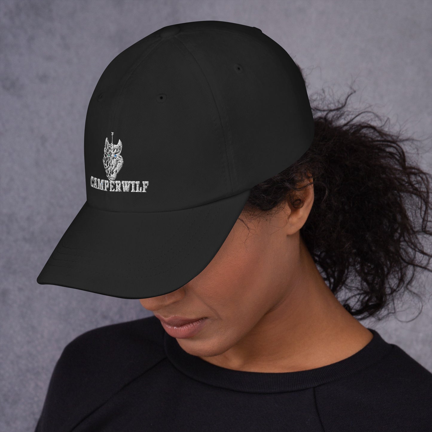 Gorra Camperwilf® – Baseball Lobo Blanco (6 Colores)
