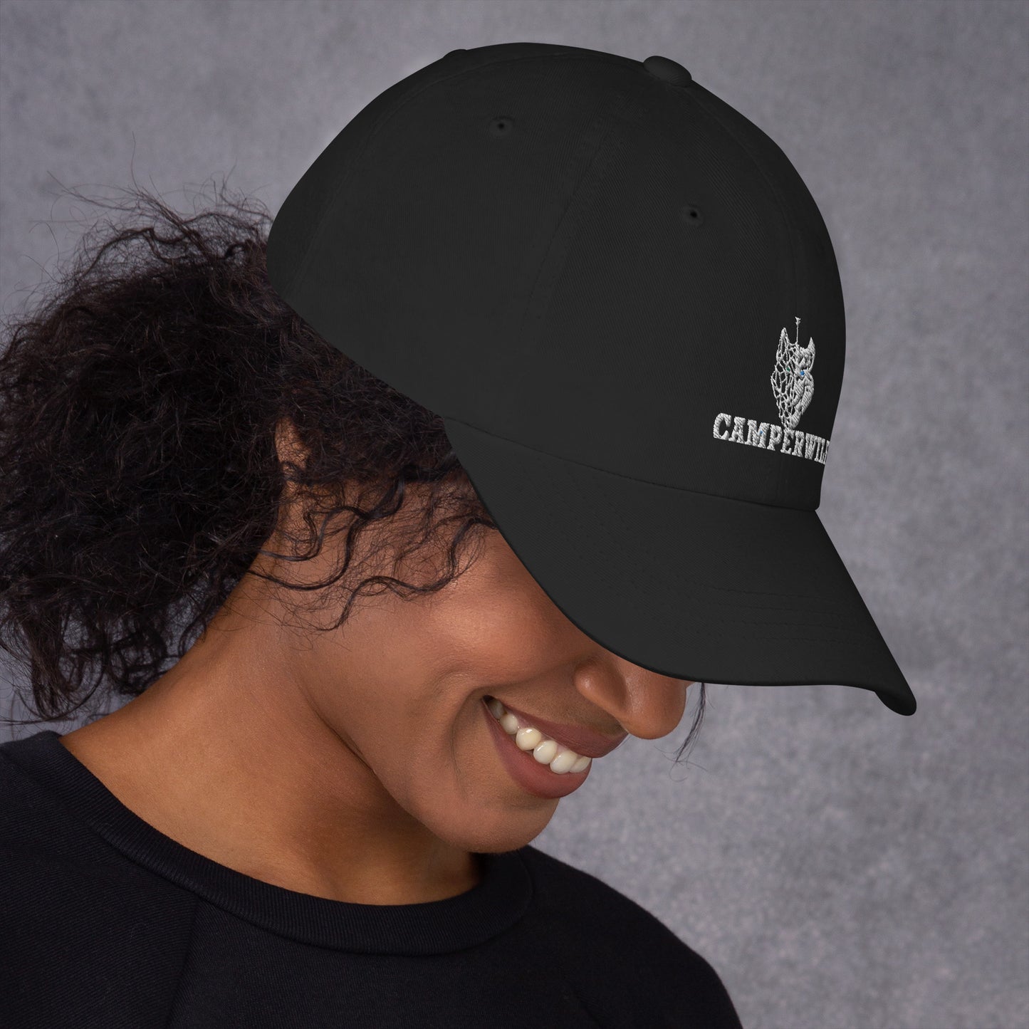 Gorra Camperwilf® – Baseball Lobo Blanco (6 Colores)