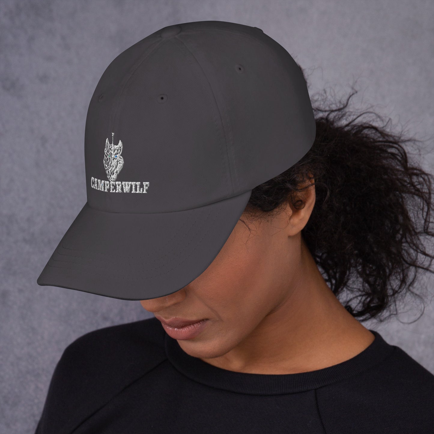 Gorra Camperwilf® – Baseball Lobo Blanco (6 Colores)