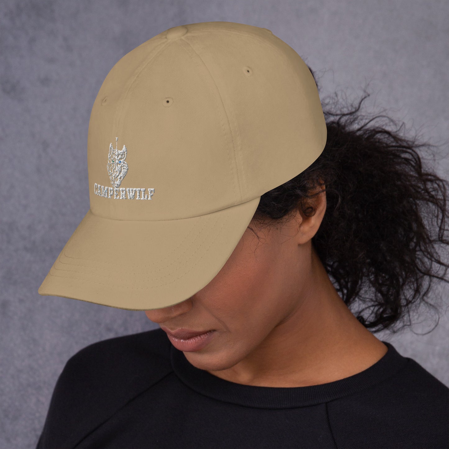 Gorra Camperwilf® – Baseball Lobo Blanco (6 Colores)