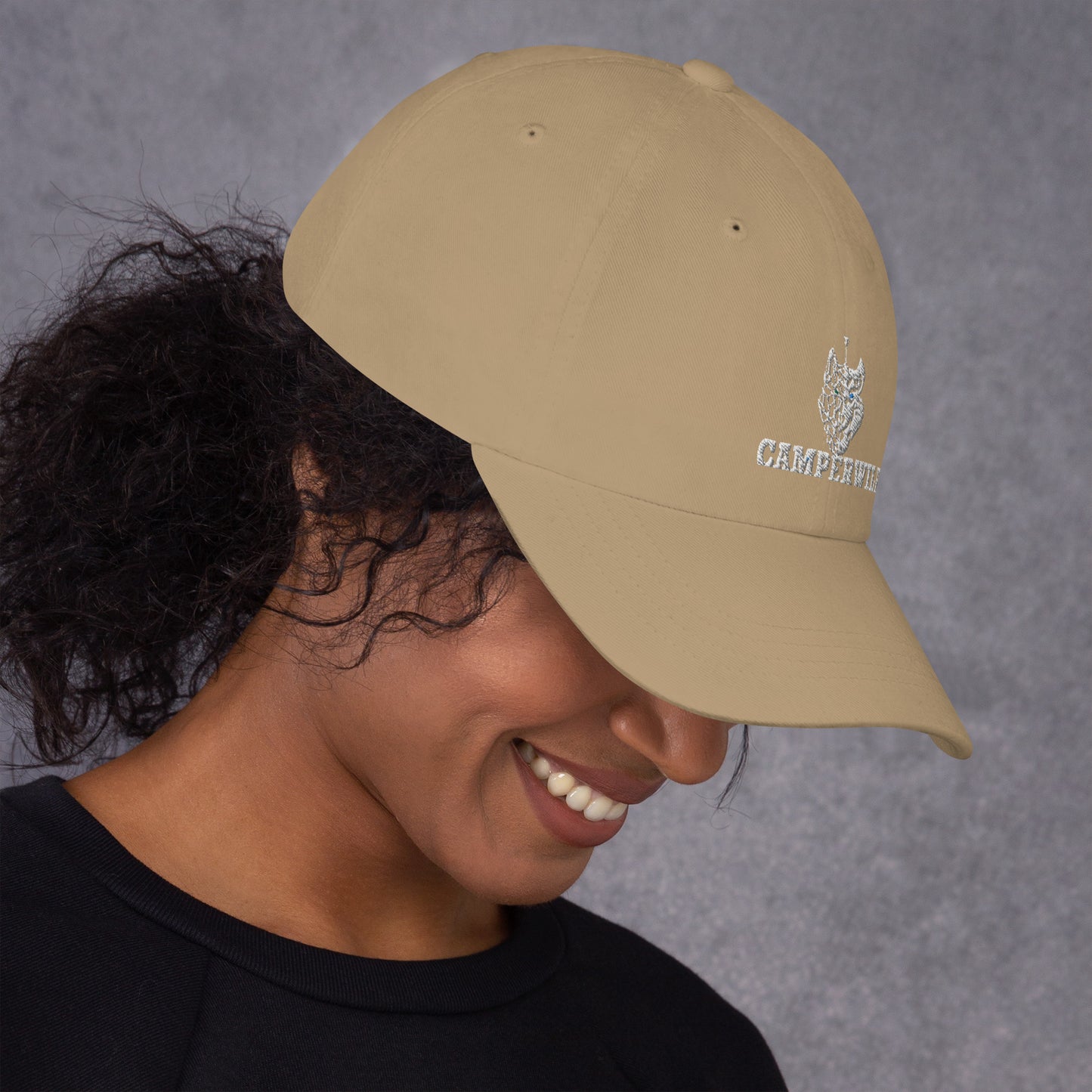 Gorra Camperwilf® – Baseball Lobo Blanco (6 Colores)