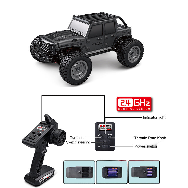 Jeep RC Off-Road Camperwilf® – 60Km/h de Diversión en Miniatura