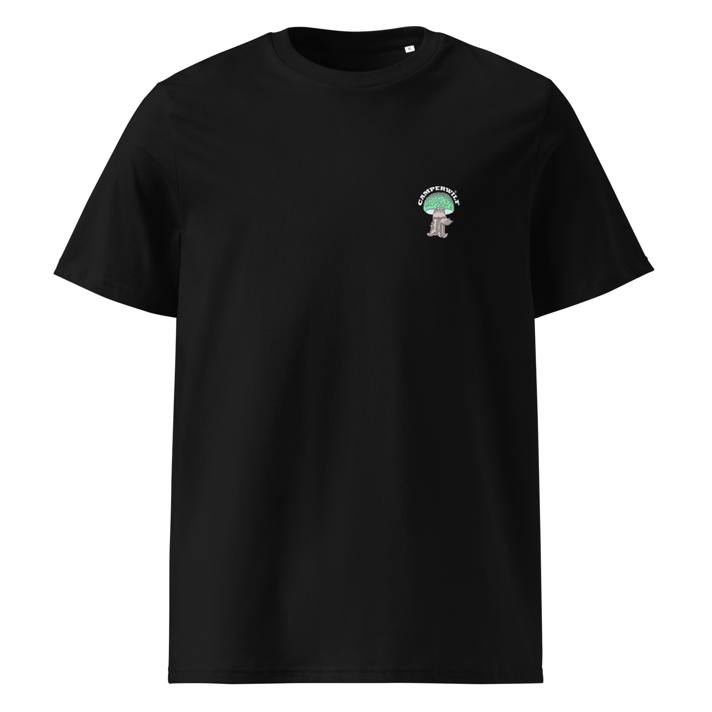 Camiseta Camperwilf® – Setita Turquesa (Color Negro)