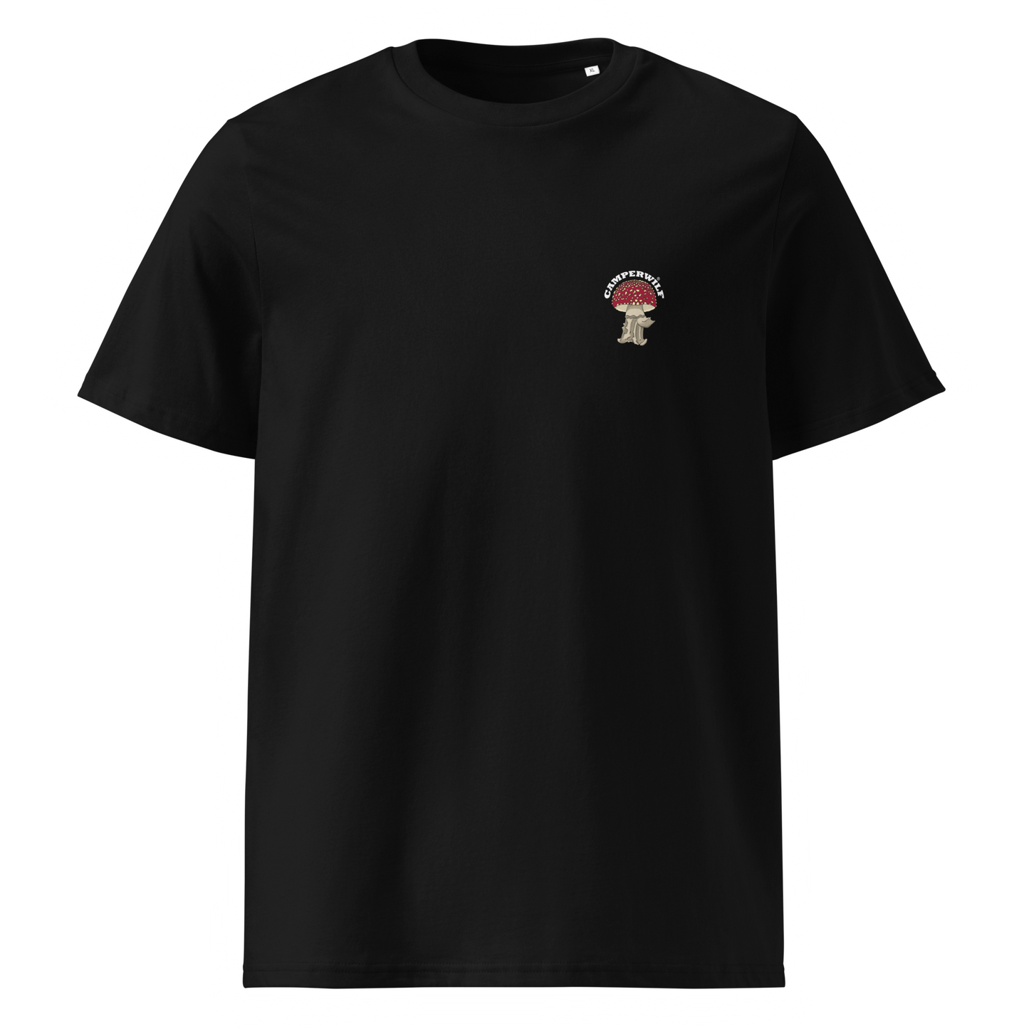 Camiseta Camperwilf® – Setita Roja (Color Negro)