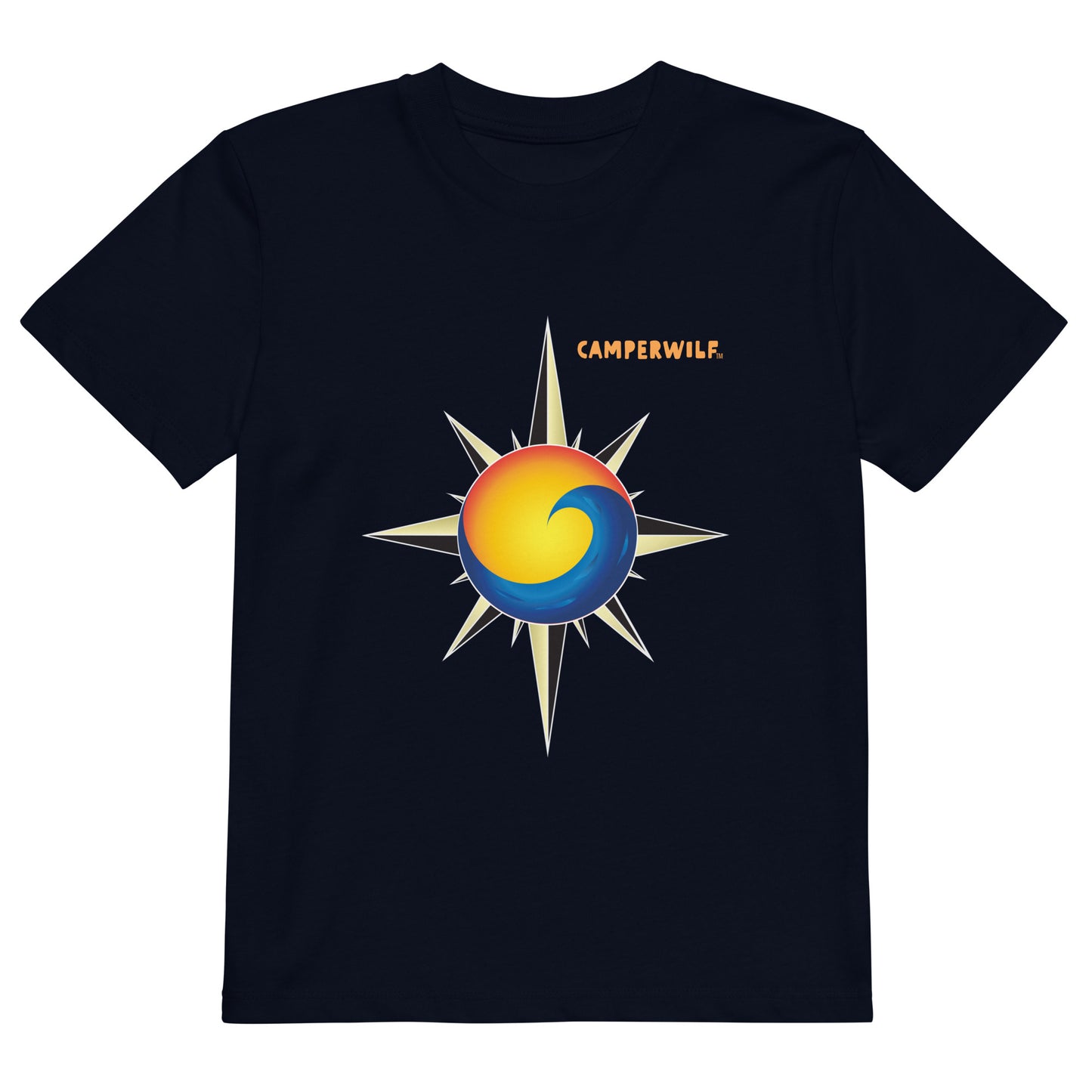 Camiseta Niño Camperwilf® – Viento, Sol y Mar