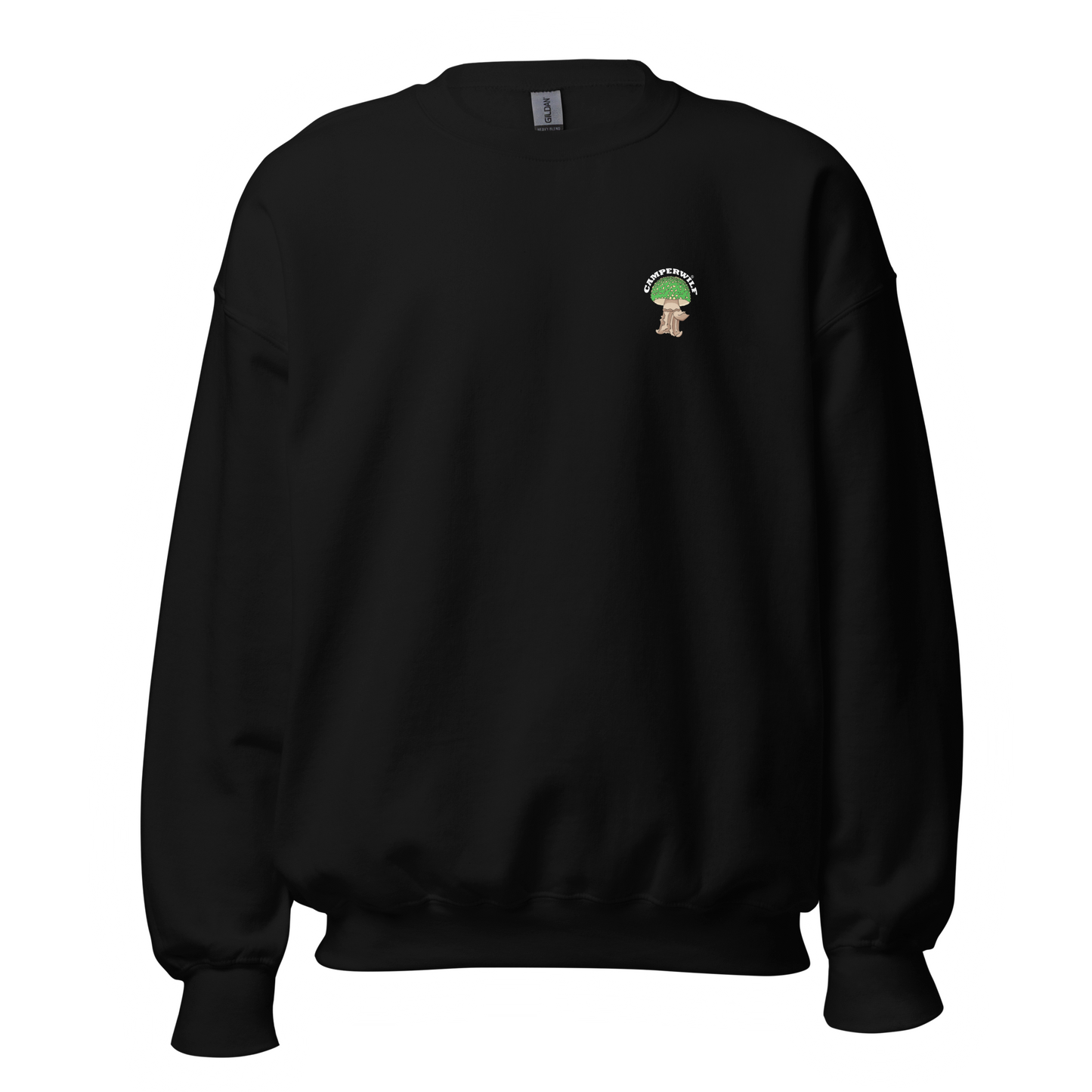 Sudadera Camperwilf® – Setita Verde Unisex (Color Negro)