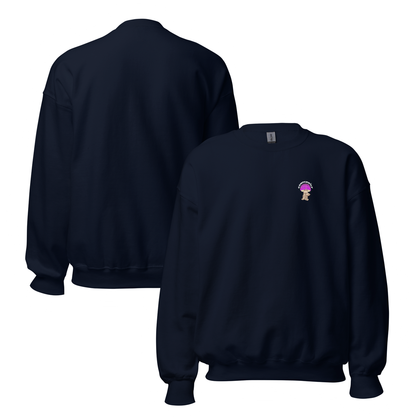 Sudadera Camperwilf® – Setita Rosa Unisex (Color Marino)