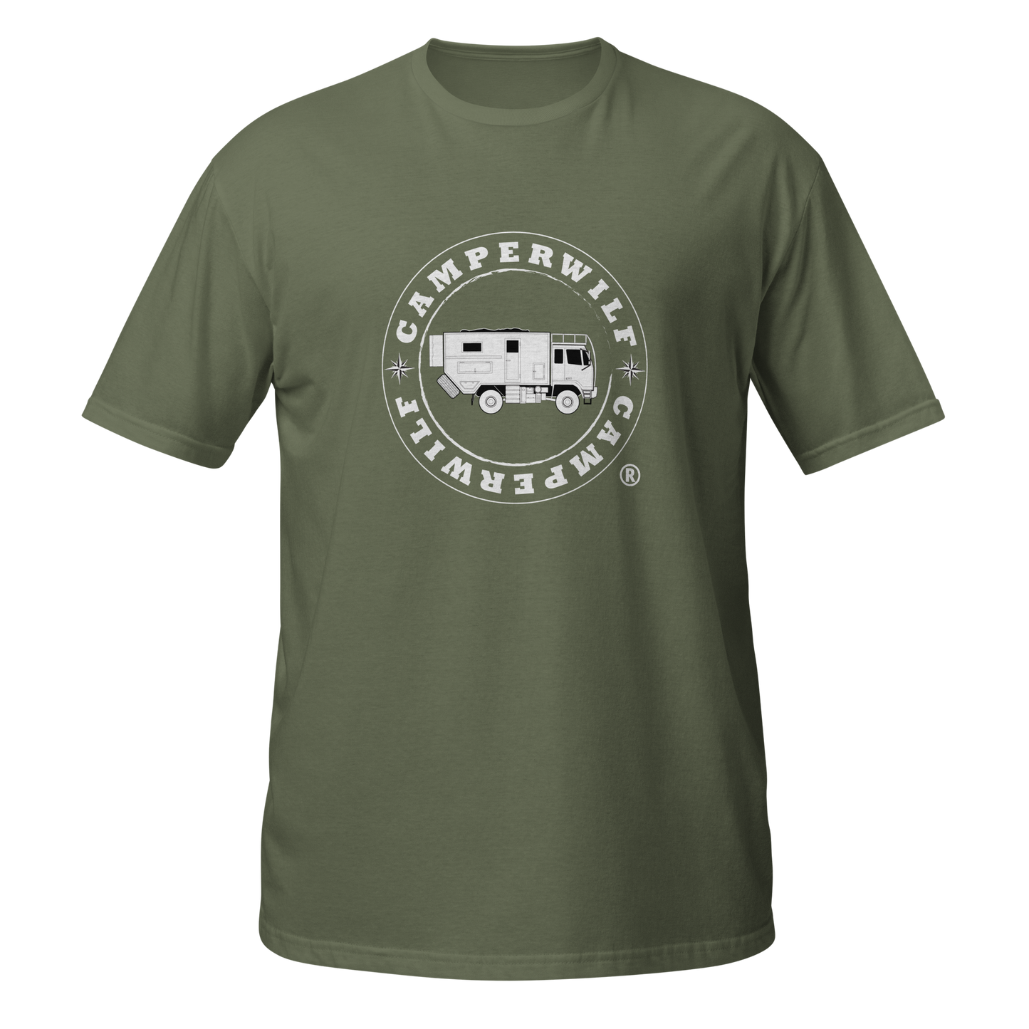 Camiseta de manga corta Verde Militar