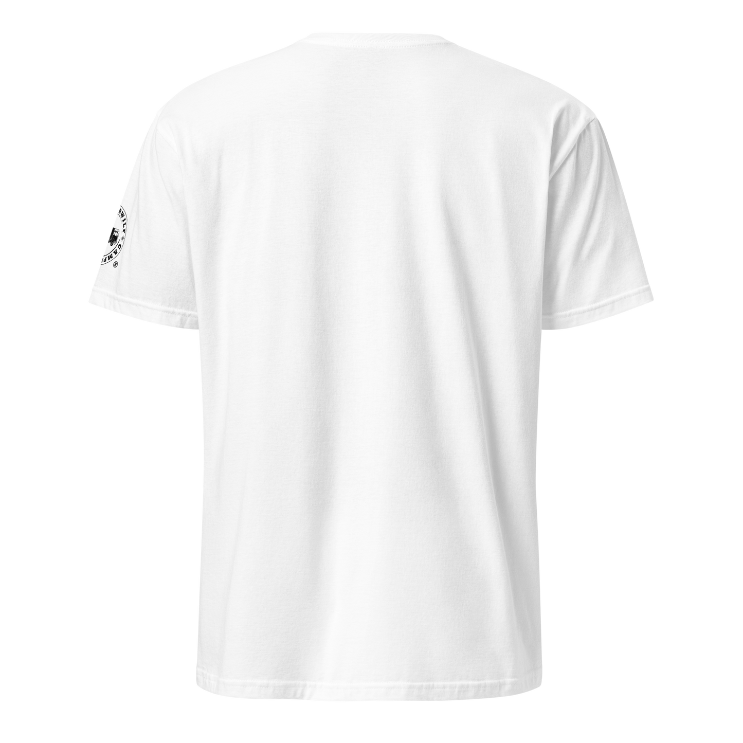 Camiseta Camperwilf® 100% algodón- Blanco, Flecha Negra