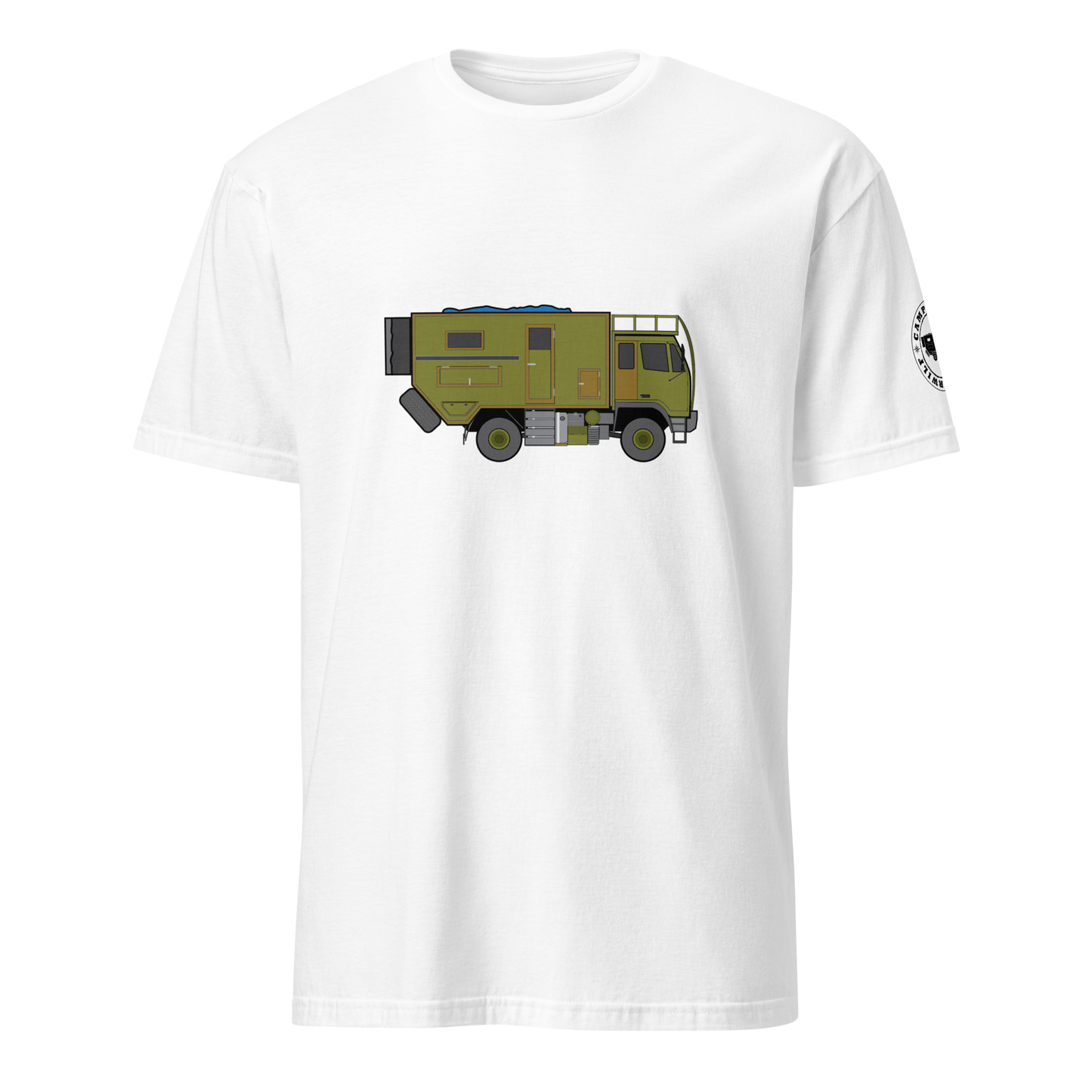 Camiseta Camperwilf® 100% algodón- Blanco, Truck