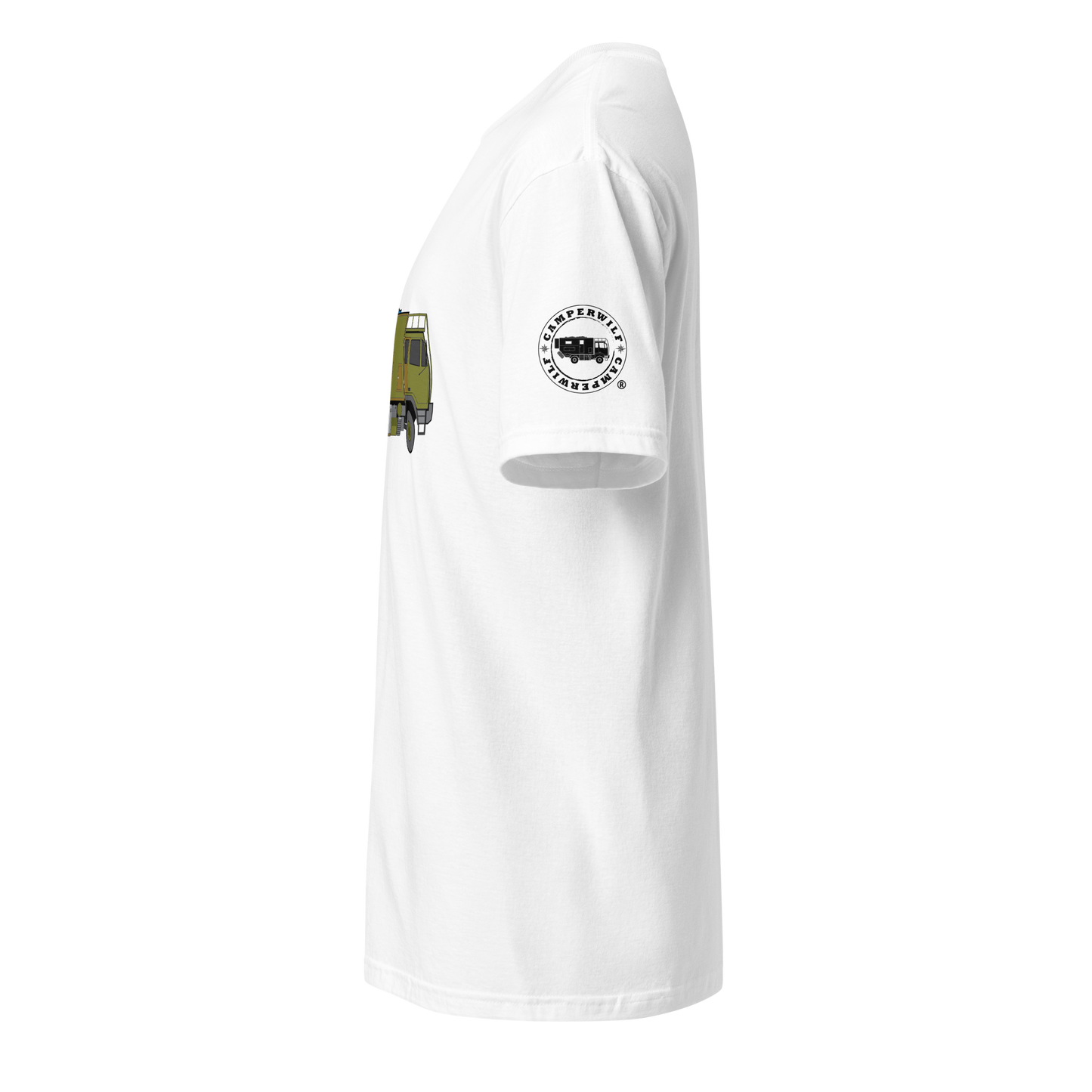 Camiseta Camperwilf® 100% algodón- Blanco, Truck