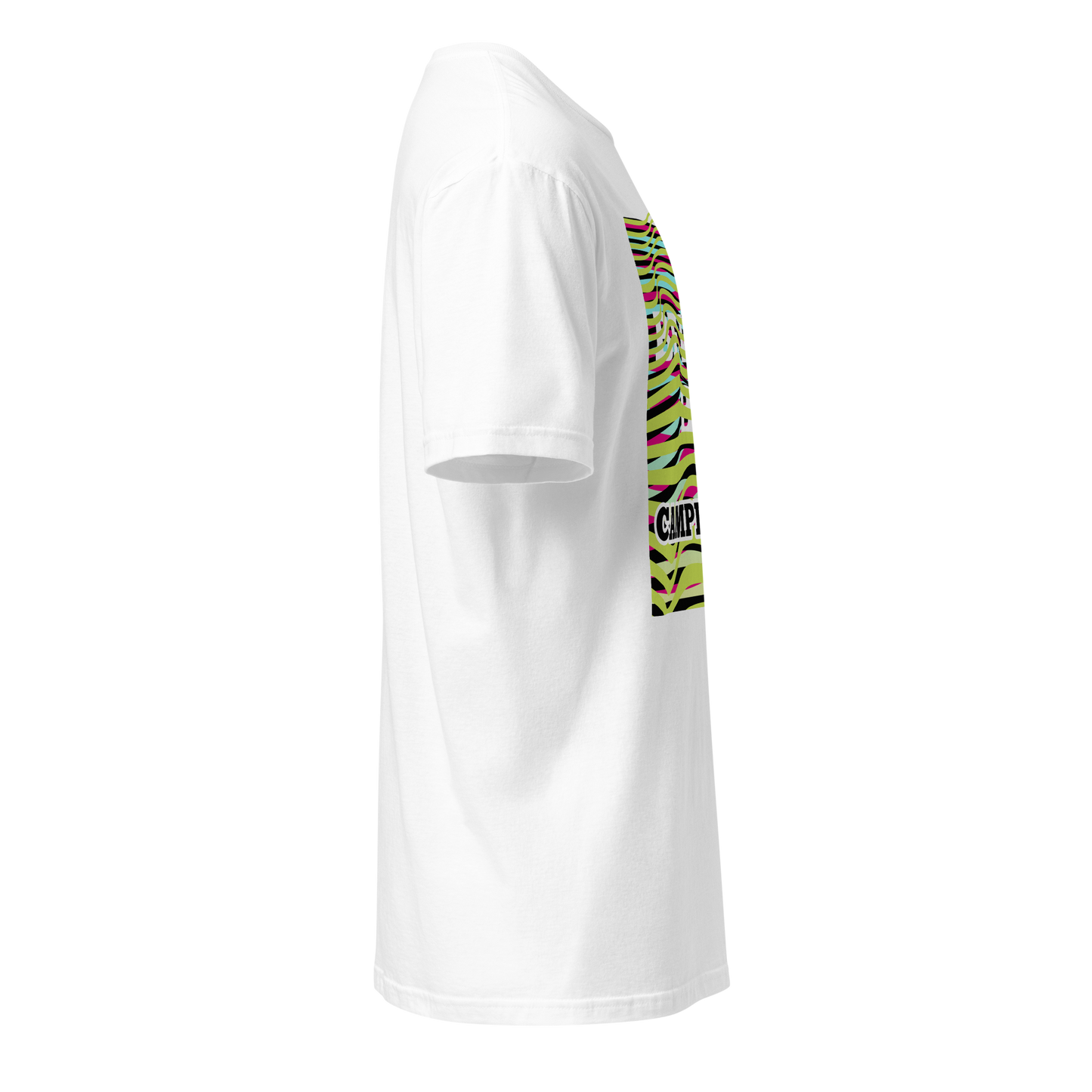 Camiseta Camperwilf® 100% algodón- Blanco, BE WILD