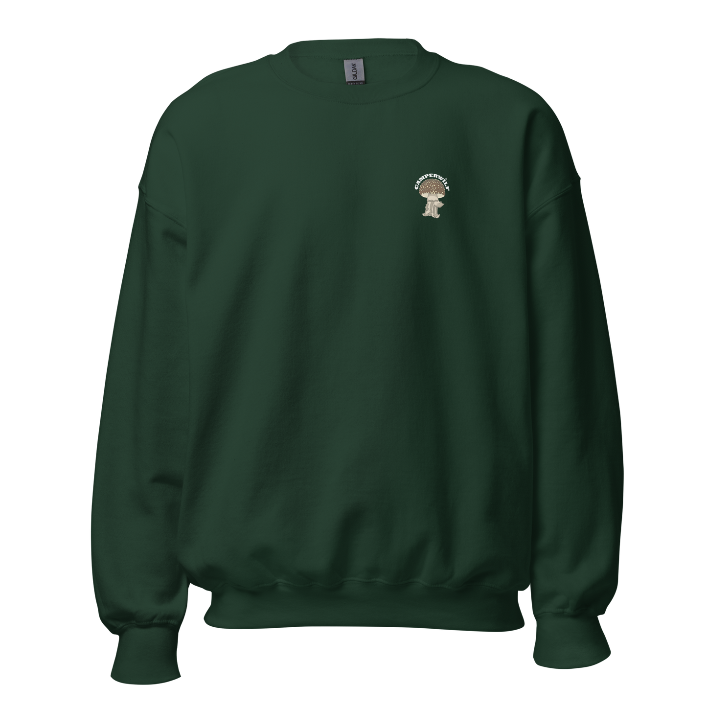 Sudadera Camperwilf® – Setita Marrón Unisex (Color Verde Bosque)