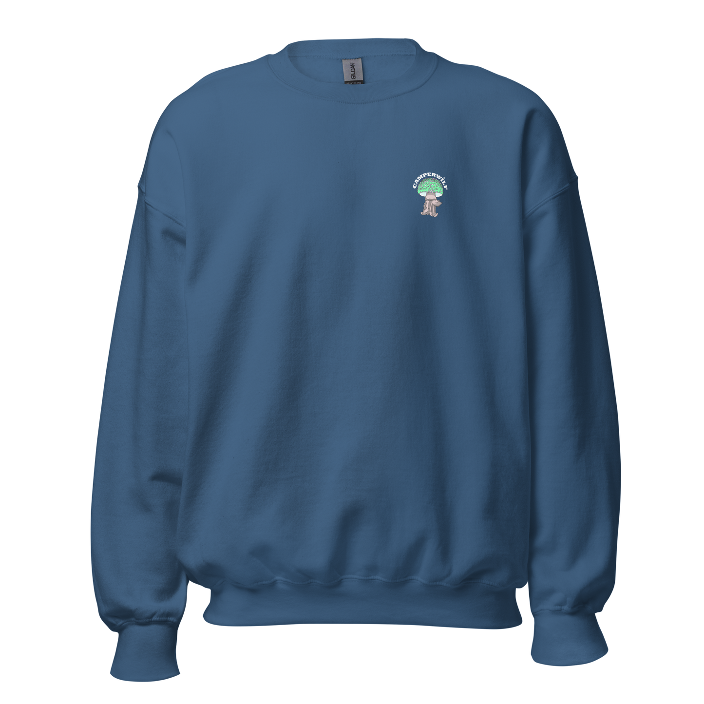 Sudadera Camperwilf® – Setita Turquesa Unisex (Color Azul Añil)
