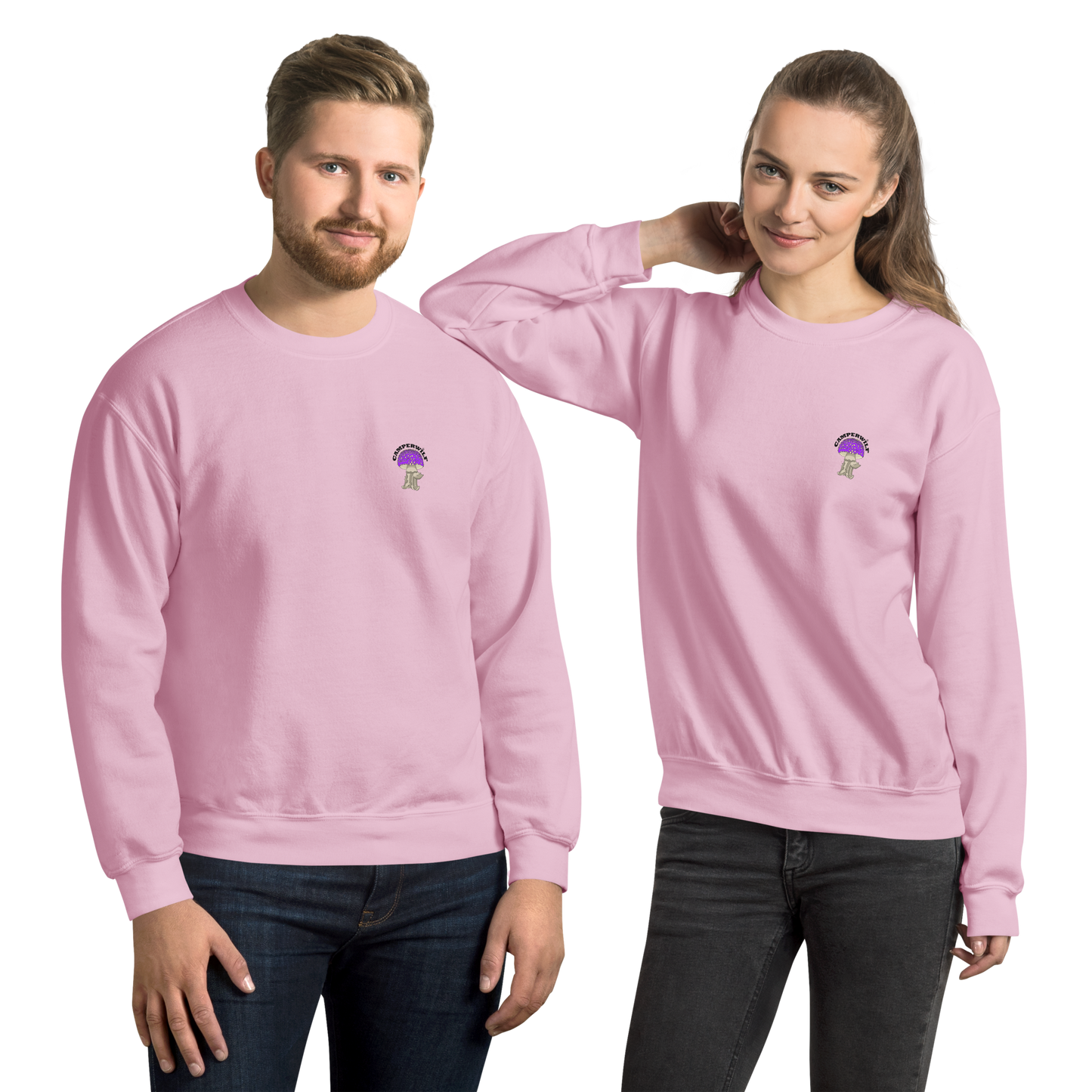 Sudadera Camperwilf® – Setita Lila Unisex (Color Rosa)