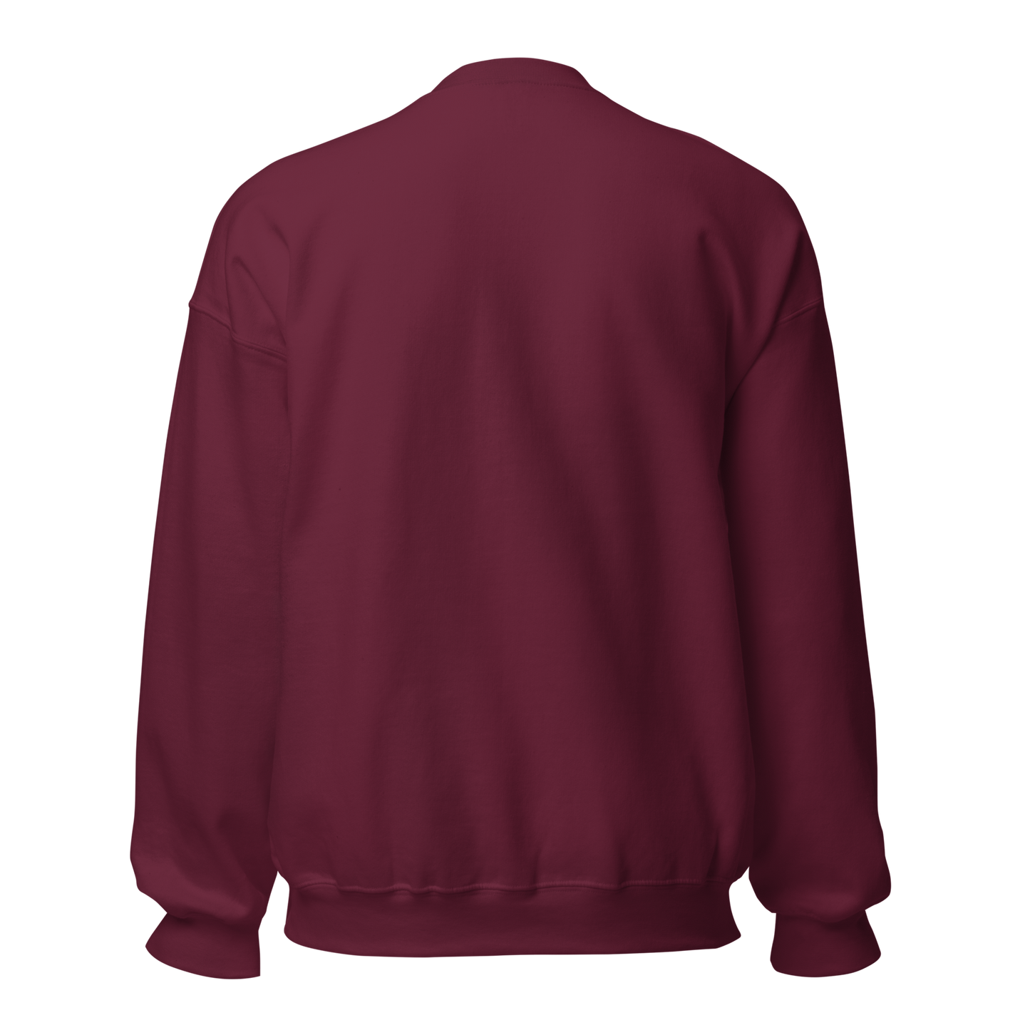 Sudadera Camperwilf® – Logo Dorado (Color Burdeos)