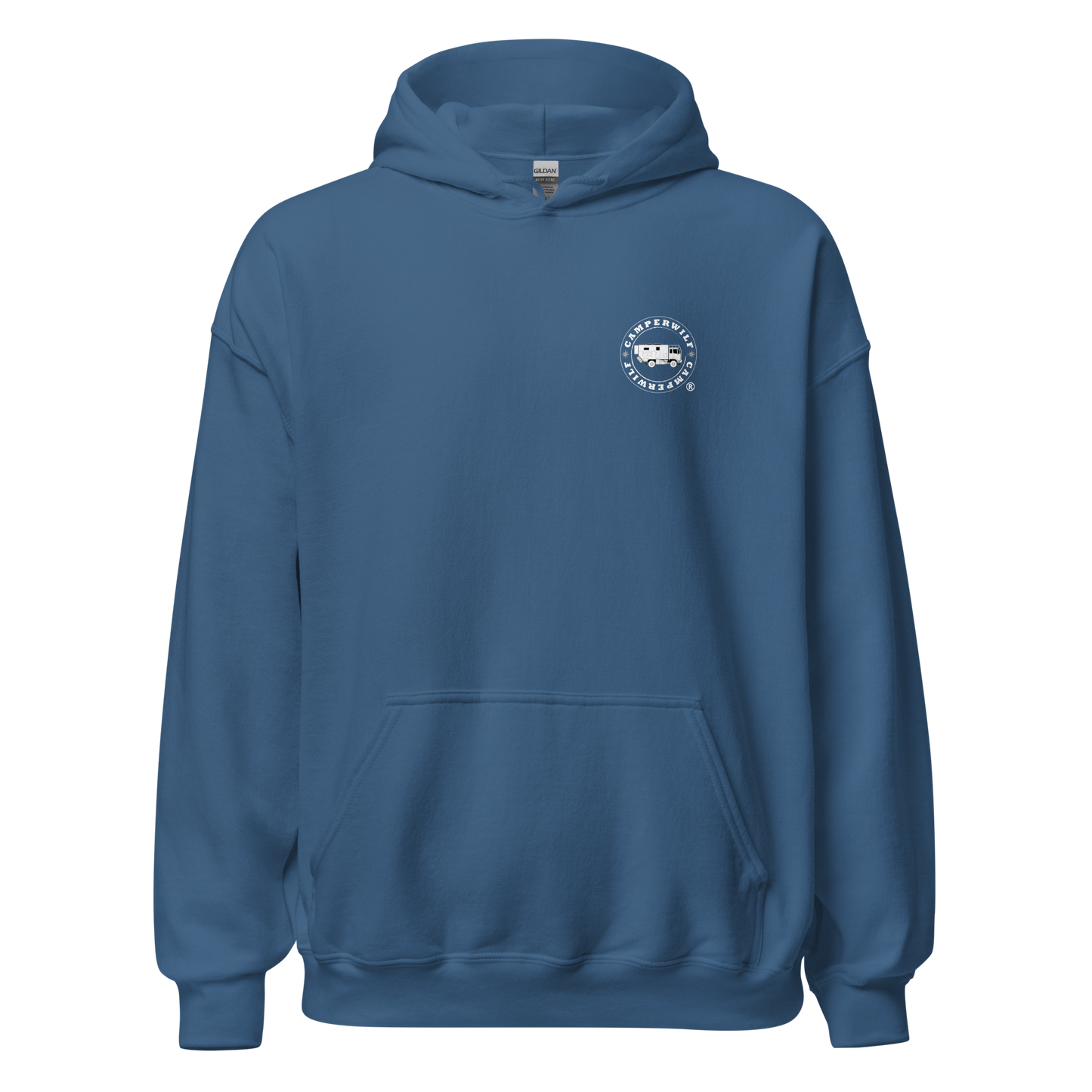 Sudadera Camperwilf® – Espejo (Color Azul Añil)
