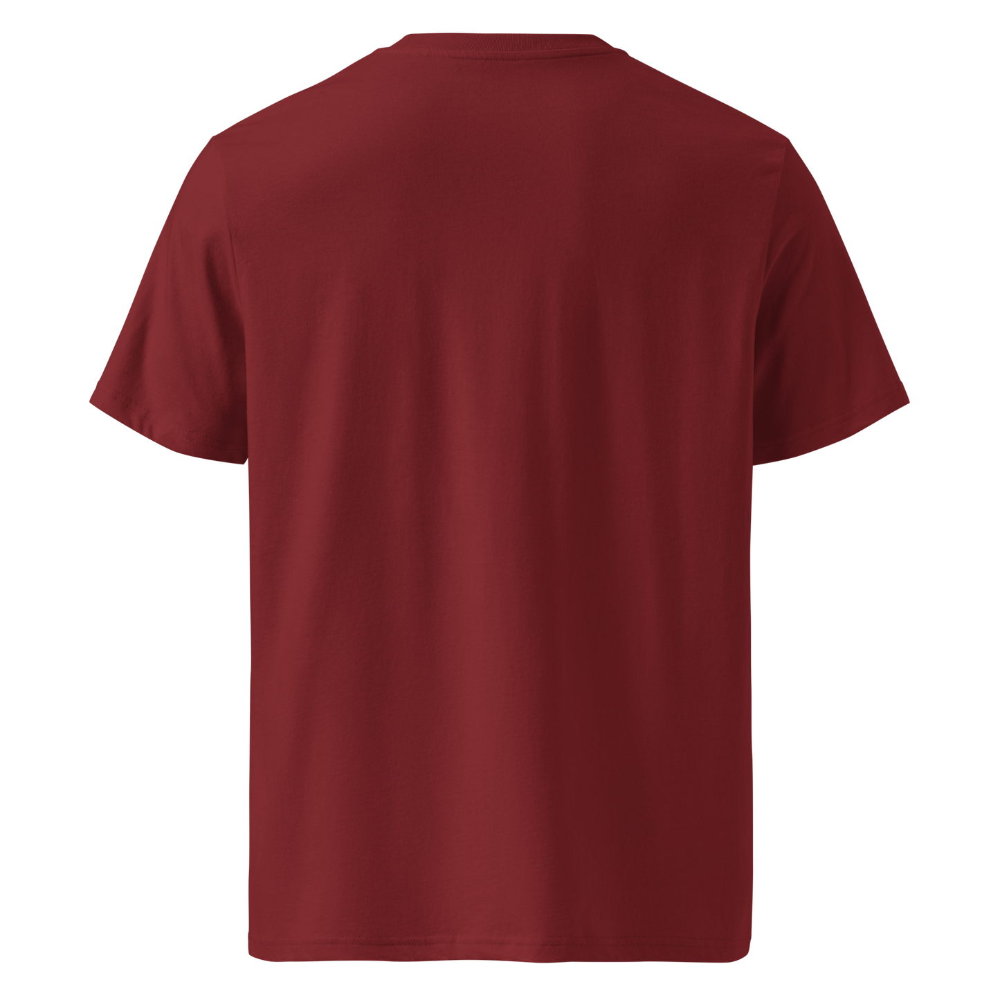 Camiseta Camperwilf® – Setita Naranja (Color Burdeos)