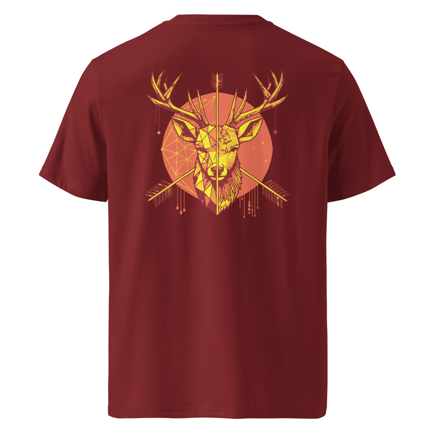 Camiseta Ciervo Camperwilf® – Burdeos