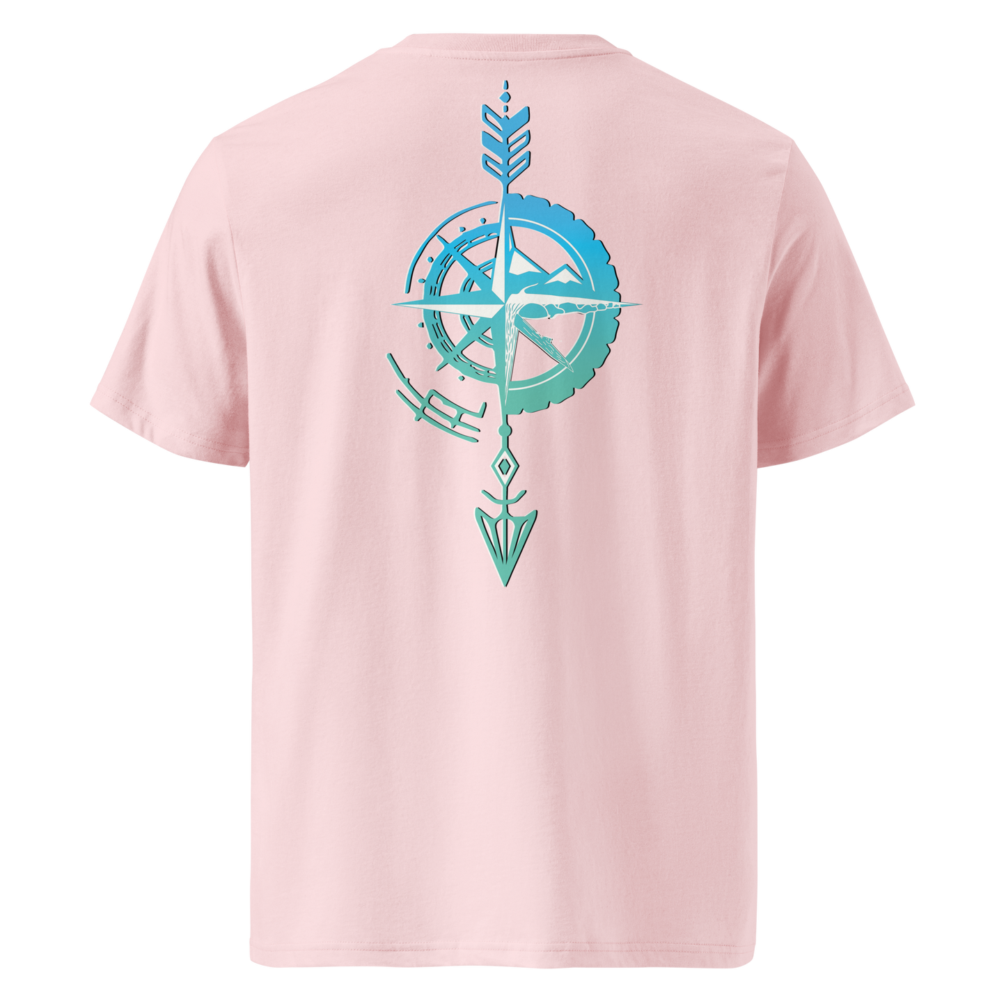 Camiseta Camperwilf® – Flecha Azul (Color Rosa)