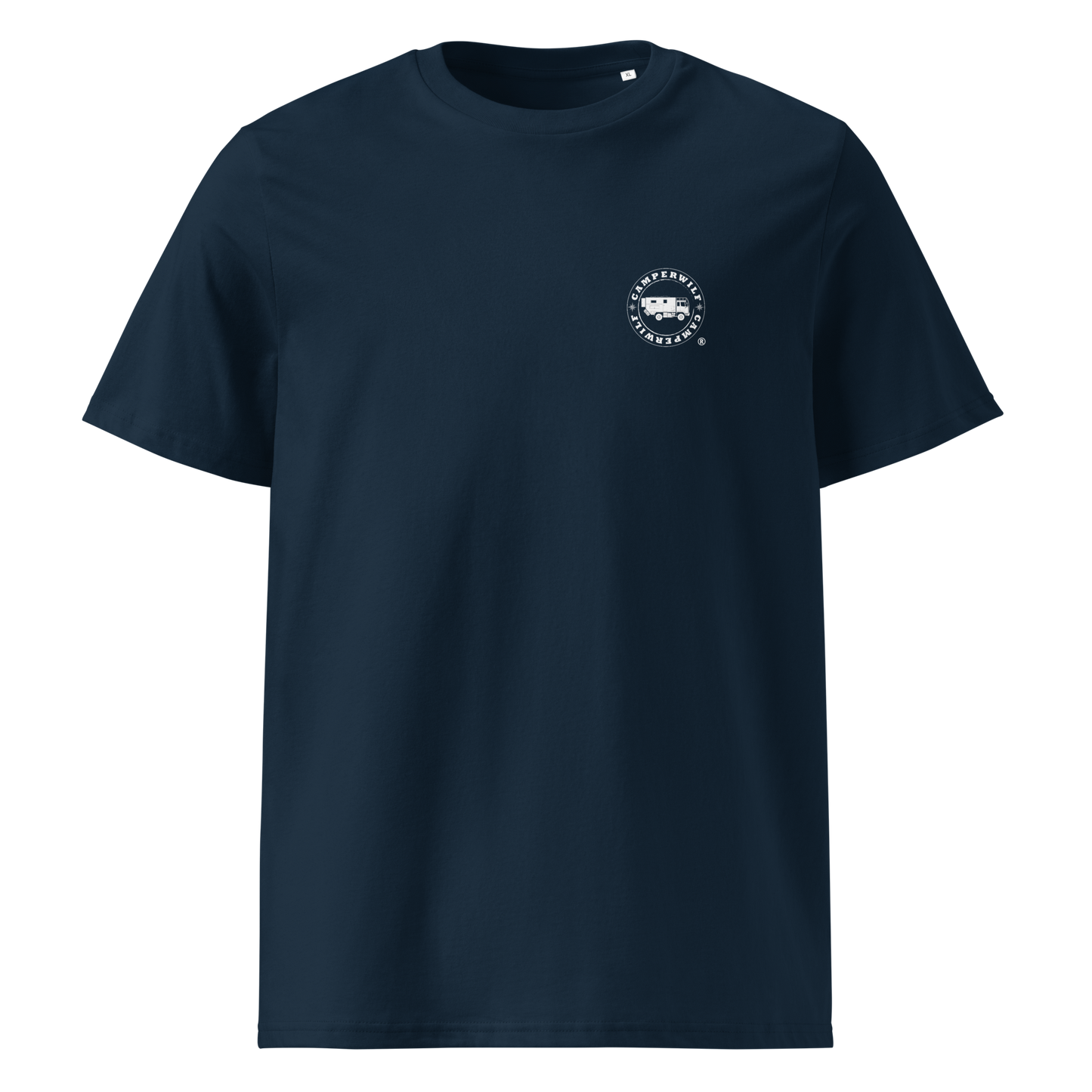 Camiseta Camperwilf® – Búho (Color Azul Navy)