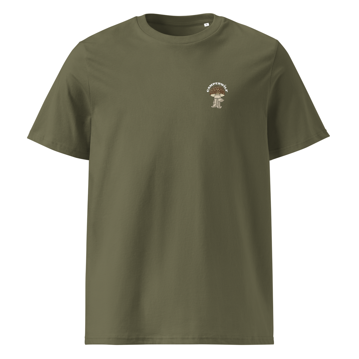 Camiseta Camperwilf® – Setita Marrón (Color Verde Musgo)