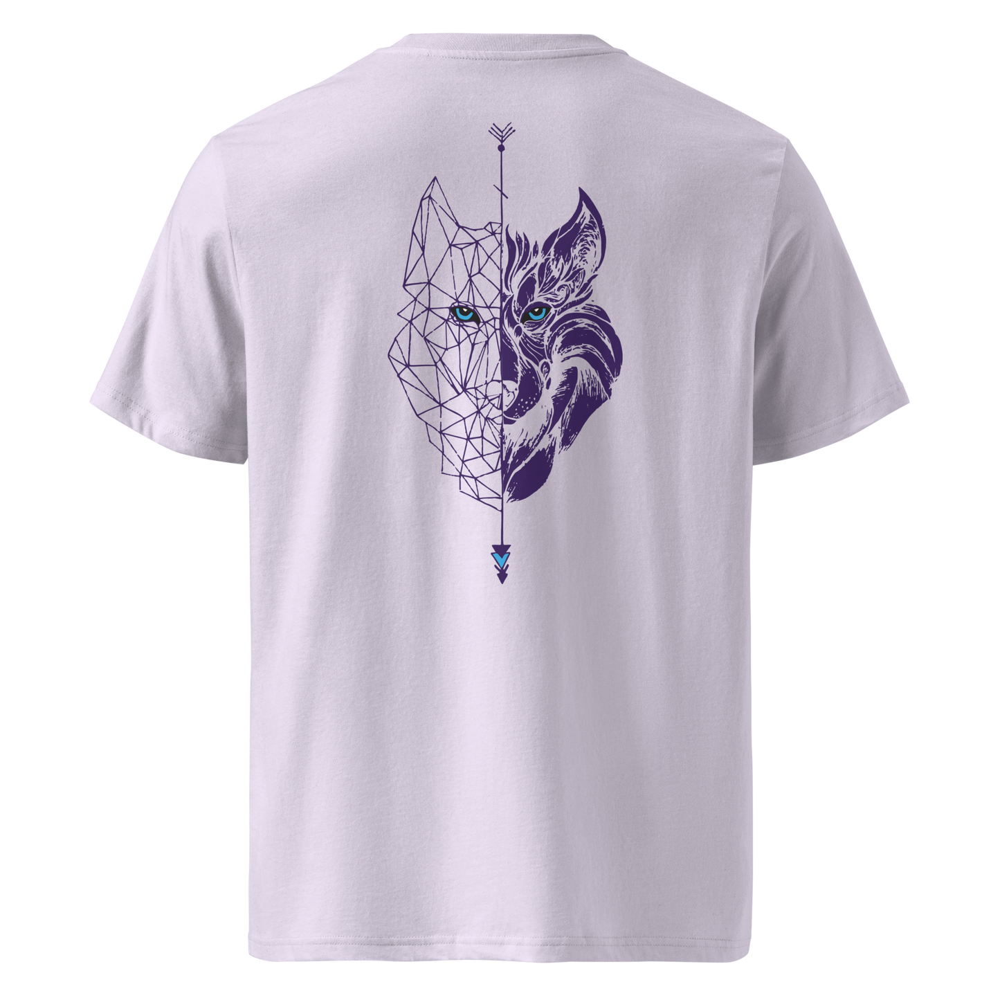 Camiseta Camperwilf® – Lobo Morado (Color Lila)