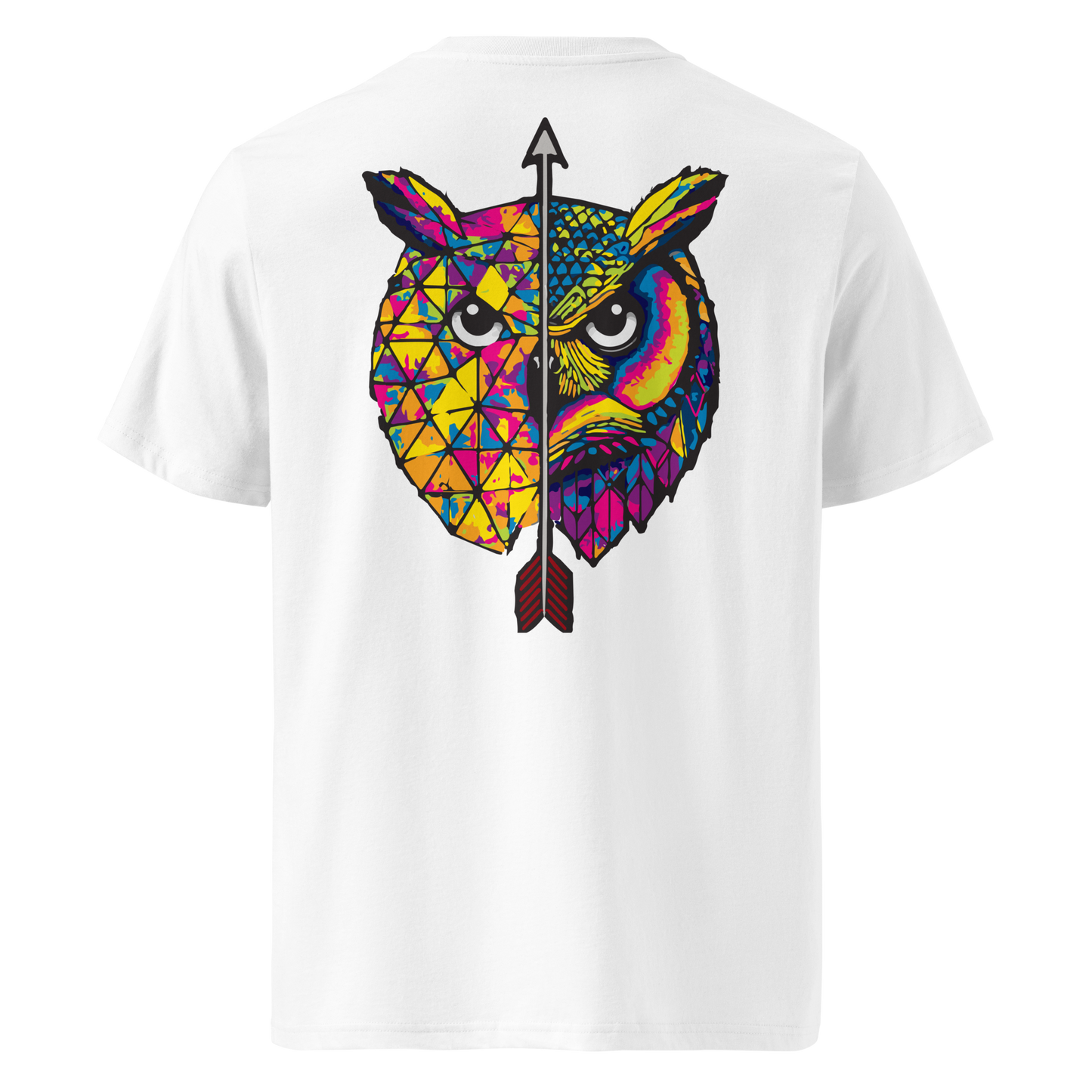 Camiseta Camperwilf® – Búho (Color Blanco)