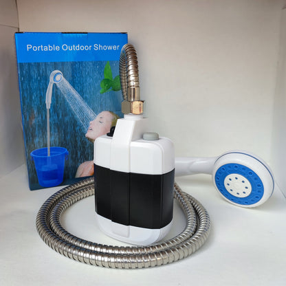 Ducha Portátil Camperwilf® – Con Motor Eléctrico y USB