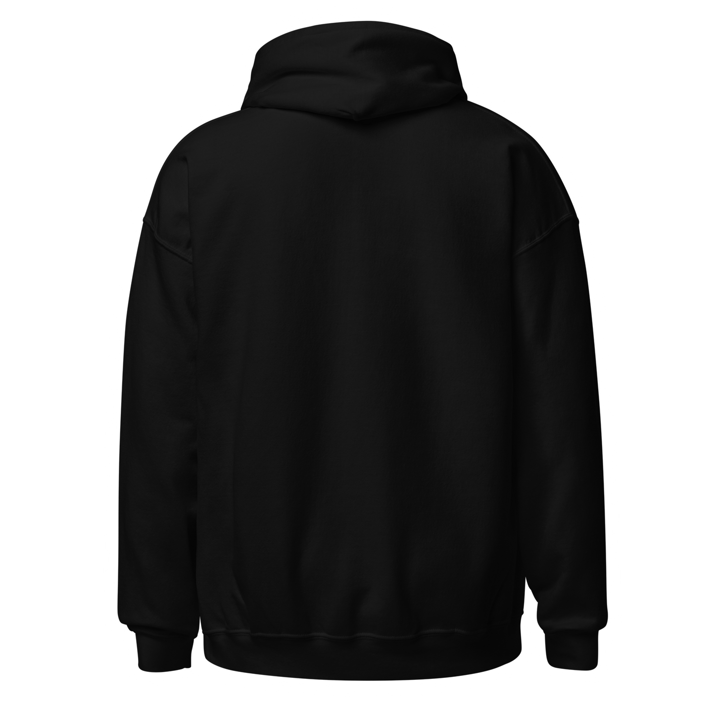 Sudadera Camperwilf® – Logo Multicolor Efecto Bordado (Negra)