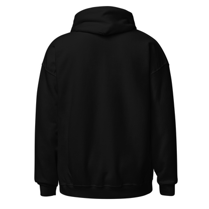 Sudadera Camperwilf® – Logo Multicolor Efecto Bordado (Negra)