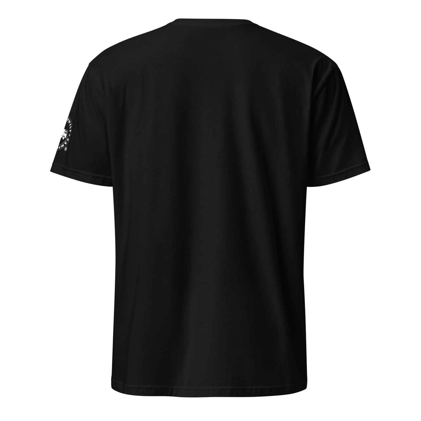 Camiseta Camperwilf® 100% algodón- Negro, Bicolor flecha