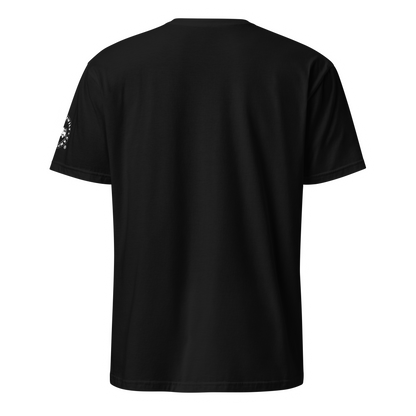 Camiseta Camperwilf® 100% algodón- Negro, Bicolor flecha