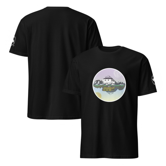 Camiseta Camperwilf® 100% algodón- Negro, Espejismo 3