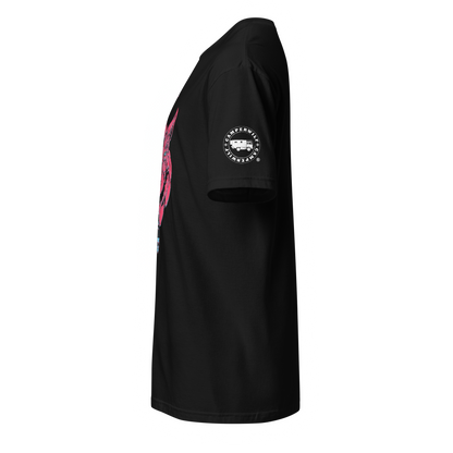 Camiseta Camperwilf® 100% algodón- Negro, Lobo 3d