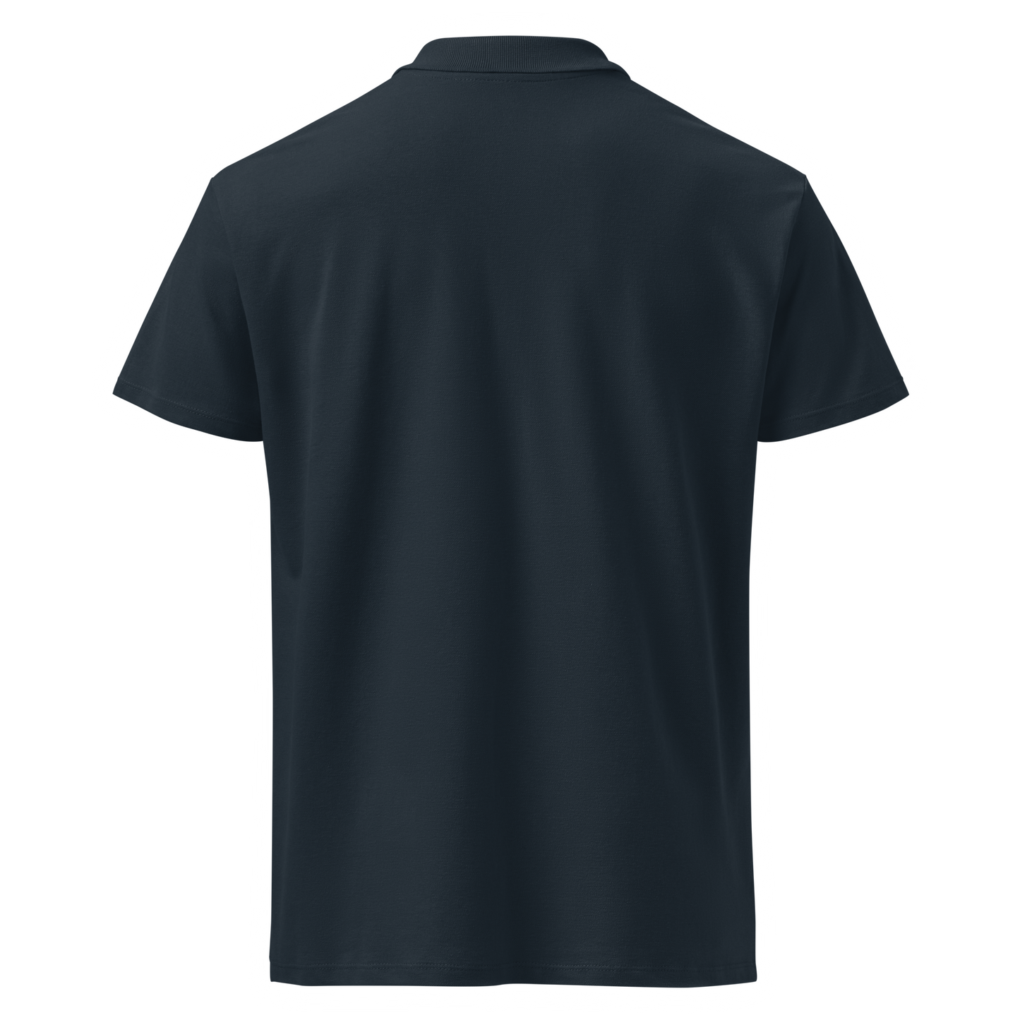 Polo Piqué 100% Algodón Camperwilf® – Azul Navy con Ciervo Blanco