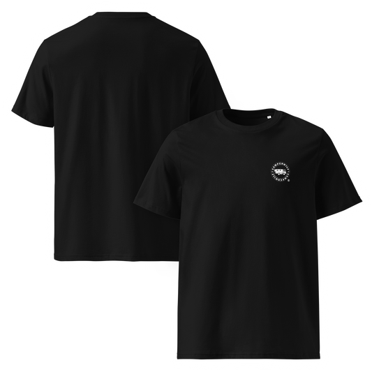 Camiseta Camperwilf® – Logo Blanco (Color Negro)