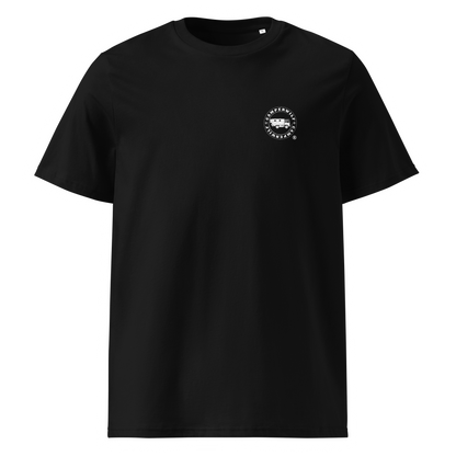 Camiseta Camperwilf® – Logo Blanco (Color Negro)