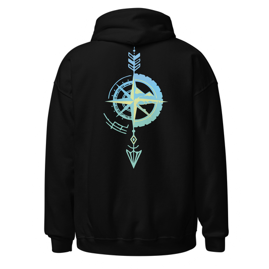 Sudadera Camperwilf® – Flecha Vermilla (Color Negro)