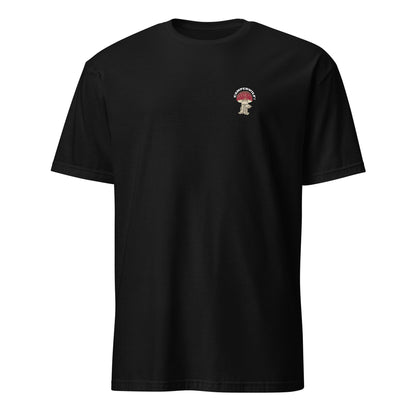 Camiseta Negra hombre 100% algodón Setita Roja